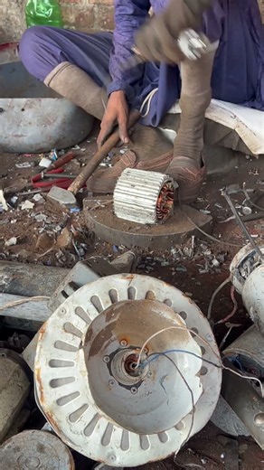 From Trash to Treasure: Processing Industrial Motor Scrap