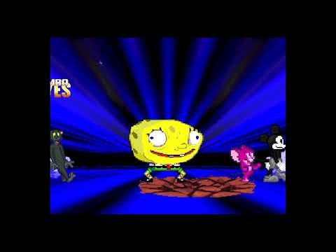 Mugen #5 Mickey Mouse and Spongebob vs Tom and Jerry