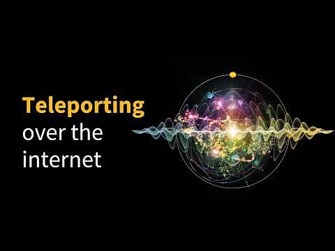 Scientists TELEPORTED light over the internet for the first time