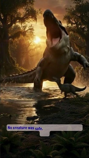 Sarcosuchus: The Super Crocodile That Hunted Dinosaurs