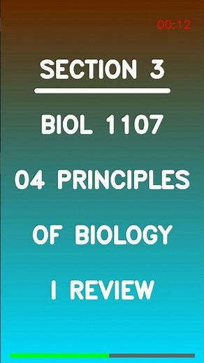 BIOL 1107 04 Principles of Biology I Review Latest 2026 🚀🌿🔬