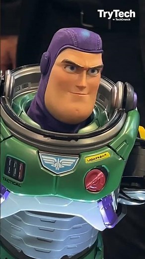 Meet Robosen's Buzz Lightyear Space Ranger robot! 🚀 | TryTech | TechCrunch