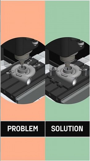 Holding Fixture Design in 30 Seconds 🔧 #tools #design #machine #new #solidworks #engineering #how