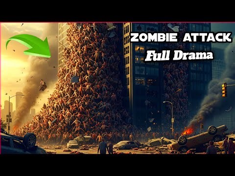 Zombie attack full Drama । New Hollywood movie 2025