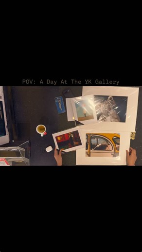 YellowKorner India - Art Photography on Instagram: "Sneak Peak into our daily routine! #yellowkornerindia #pov #artgallery #limitededition"