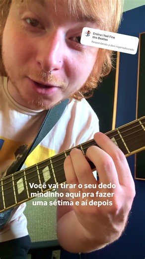 Como tocar I Feel Fine dos The Beatles #thebeatles #guitarlesson