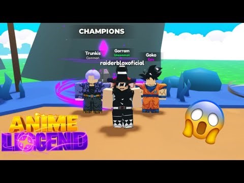 ⚡️NOVO JOGO ANIME LEGEND LANÇA HOJE!👀ESTA MUITO DAORA MELHOR JOGO?!🔥ROBLOX | ANIME LEGEND PART 1