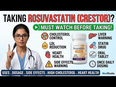 Rosuvastatin (Crestor) - Uses, Dosage & Side Effects You MUST Know | MedGuide