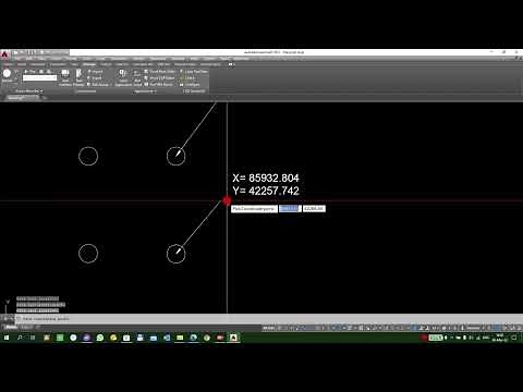 Label XY coordinates || with Autolisp for CAD Software - Free tutorial#manholecover