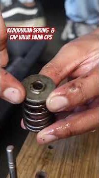 Cps valve spring & cap kedudukan y betul #ckyusoff #trending #mechanic #viral #valve #campro #cps