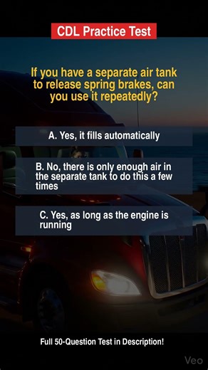 Don't let this tricky wording fool you! #CDL #AirBrakes #Florida #shorts