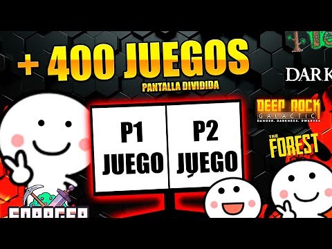 Jugar TODO en Pantalla dividida ⭐(⊙_⊙)⭐ [ Como usar nucleoscoop - GUIA / Lista de juegos ]