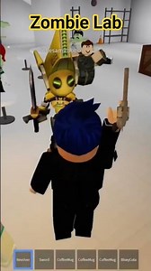 Zombie Lab gameplay (2) #roblox #zombiegame