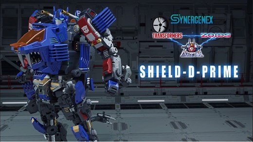 Shield-D-Prime 盾狮柱 官方产品演示PV 变形金刚戴亚克隆索契机械兽联名重装戴亚擎天柱Synergenex协同基因联动系列动画宣传片