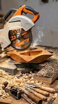 The Impossible Bowl: How to Cut Curves on a Miter Saw