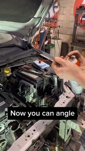 Quick brake clean trick #brakecleaner #automotive #mechanic