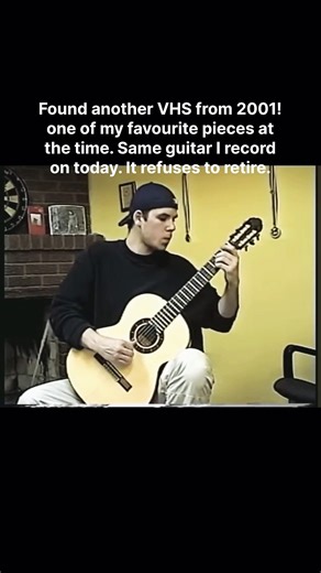 Another VHS I found from 2001 Same Guitar! #throwback