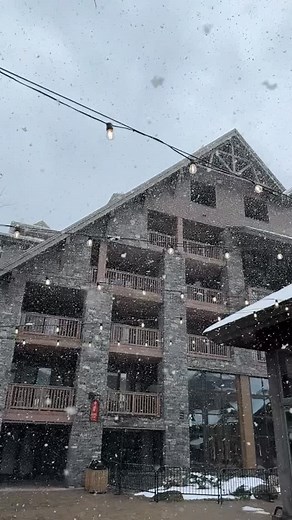 Keep it coming! 😍❄️ More November flakes have arrived to blanket the Spruce Peak Village and slopes, turning the landscape into a dream-ready canvas for cozy getaways, ski dreams, and mountain magic. Book your winter stay at The Lodge at Spruce Peak and take advantage of this early season snowfall! | Spruce Life