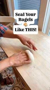 How to Seal Homemade Bagels So They Stay Together
