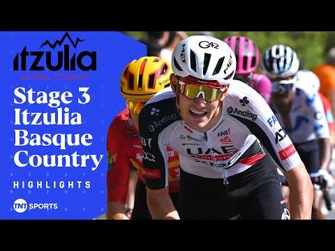DESERVED WIN! 👏 | Men's Stage 3 2026 Itzulia Basque Country Race Highlights | TNT Sports Cycling