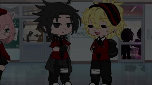 Sasuke Inspired Gacha Style! 🖤