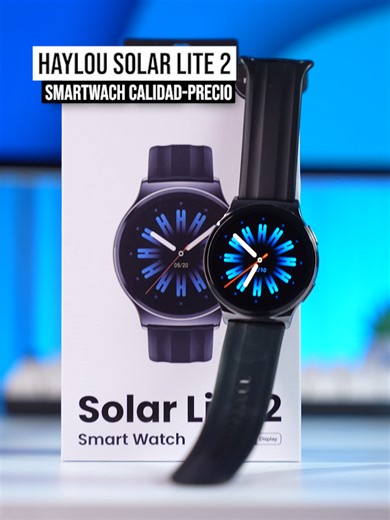 Haylou Solar Lite 2: Smartwatch con las 3 B's y 3 C's