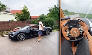 Test driver Bugatti Chiron !