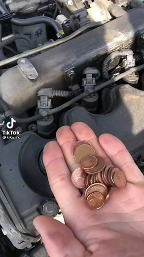 Innovative Way to Improve Fuel Efficiency: Putting Pennies in Your Engine