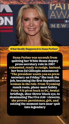 What Really Happened to Dana Perino?