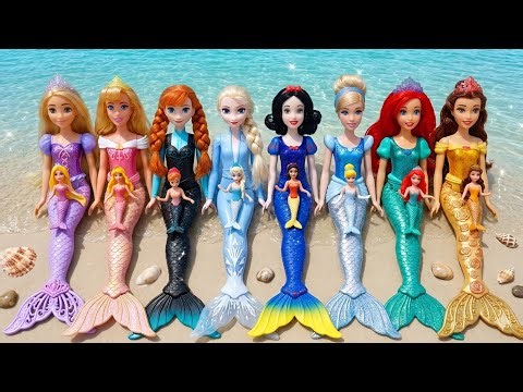 Cute Miniatures Disney Princess Frozen ELSA & Annall! elsa satisfying unboxing