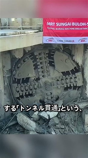 Giant Tunnel Boring Machine