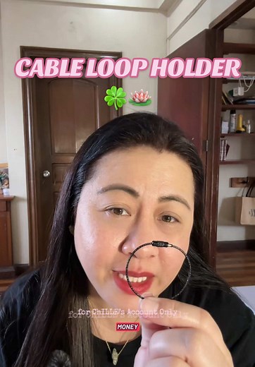 Stainless Steel Keychain with Screw Lock and Cable Loop