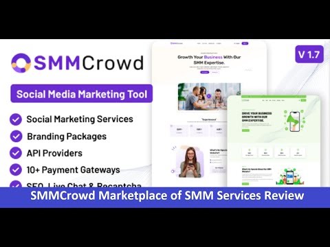 SMMCrowd Marketplace of SMM Services Review