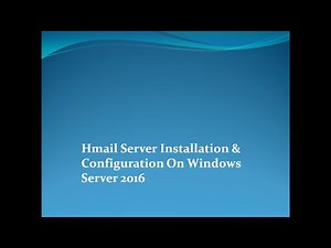 Hmail Server Installation Configuration Step By Step