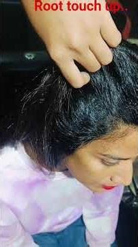 Haircolor#root touchup#change color tutorial #easy way to colour #followformore ..