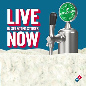 31K views · 307 reactions | That’s right…Dip Taps are serving up Garlic & Herb goodness by the LITRE in store 襤 So, follow the link to find your nearest Dip Tap and get your fill NOW! https://bit.ly/DominosDipTap | Domino's Pizza | Facebook