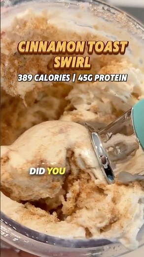 Cinnamon Toast Swirl High Protein Ninja Creami Recipe!