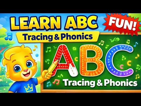 Learn ABC with Fun Tracing Game ✏️ | Phonics & Alphabet Learning for Toddlers