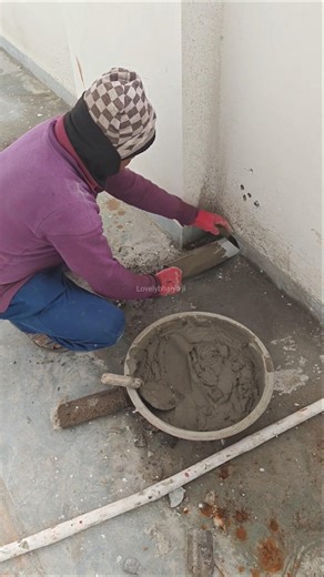 Wall Rainwater Spout Pipe Installation #construction #plumbing #plumber #home #building #shorts