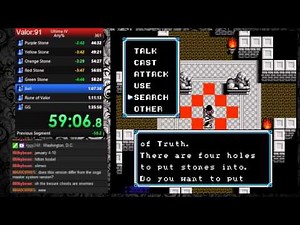 Ultima IV Speedrun in 1:32:22(WR) NES