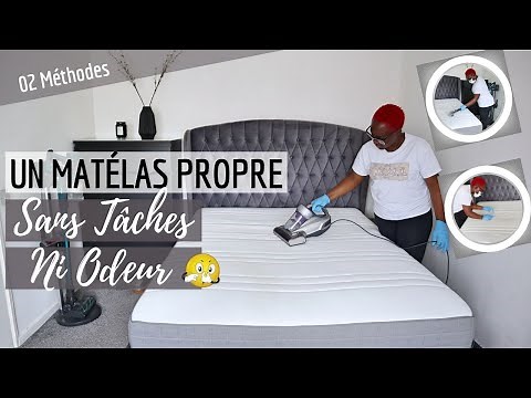 Comment Nettoyer son matelas/detacher & désinfecter:ASTUCES NETTOYAGE MAISON/ROUTINE MÉNAGE CHAMBRE