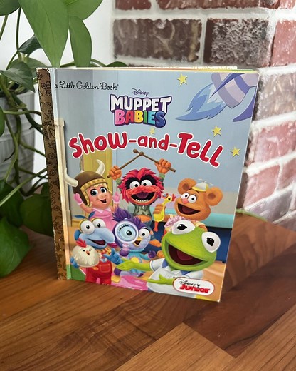 Vintage Muppet Babies 'show-and-tell' Little Golden Book (2018) - Etsy