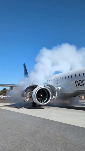 7.5K views · 119 reactions | One of the things I love to see and hear are engine, and engine starts. This is a new Porter P&W 1900G starting for the first time. Excess oil causing the smoke show. fuel system is purged with preservation oil. First start pumps all that oil into the combustion chamber where it is burned, causing all the smoke | Ottawa Aviation | Facebook