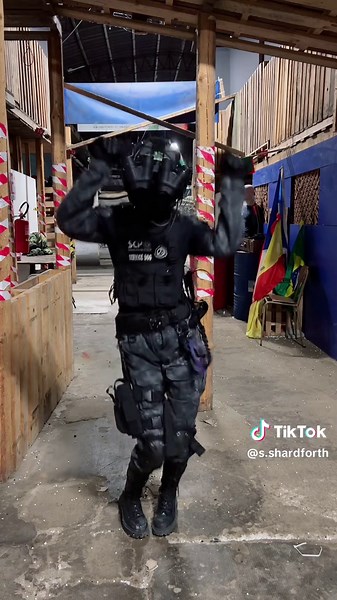 Airsoft Cosplay and SCP Foundation OC Video