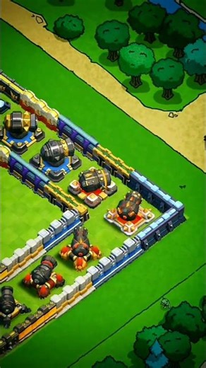 Every Levels Every Defense! |#coc #defense #shorts