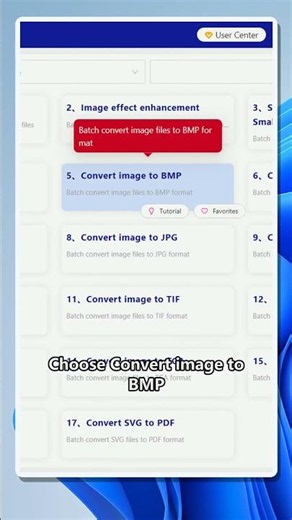 Batch convert image files to BMP on Windows