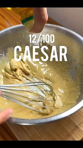357K views · 1.7K reactions | ⭐CAESAR SAUCE This salad is so delicious, by CHEF Styles ⭐ INGREDIENTS: 2 anchovies 2 garlic cloves 40g parmesan 1 tbsp Dijon mustard 2 tbsp Worcestershire sauce 2 egg yolks lemon juice olive oil baguette Roman lettuce | CHEF Styles | Facebook