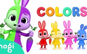 【Hogi英文儿歌】Learn Colors with Carrot Catching Game & Jeni 用抓胡萝卜的游戏和Jeni来学习颜色