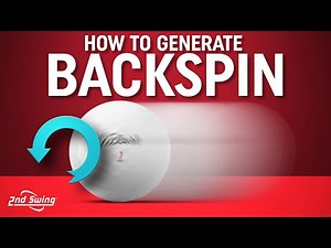 How To Create Backspin | Golf Swing Tips