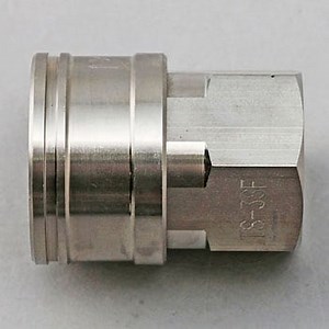 TS-3SF-SUS バルブレス中圧用ソケットカプラー・ステンレス(オネジ取付用) モノタロウ 最高使用圧力7.5MPa 耐圧力10.0MPa 質量83g ねじ径Rc 3/8  TS-3SF-SUS 【通販モノタロウ】